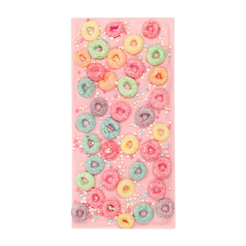 Fruity Cereal - Pink Chocolate Bar