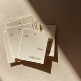 Gift Tag Set No. 01 - Set of 10