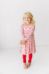 Vintage Santa Swing Dress