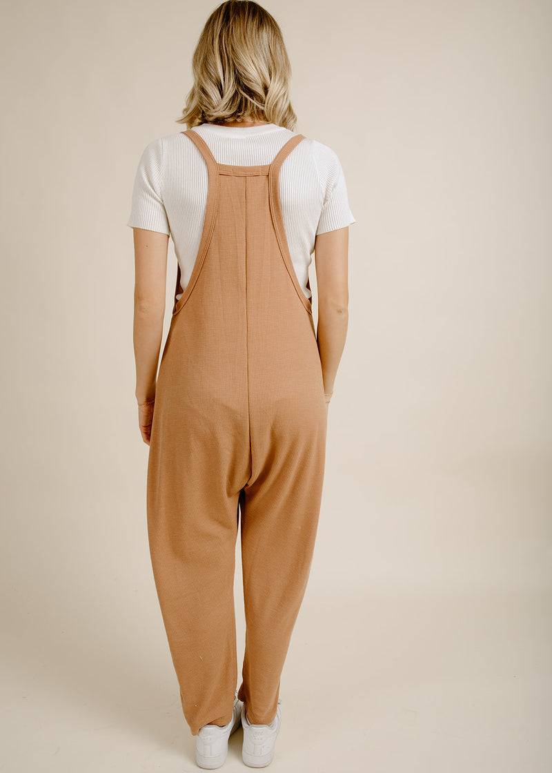 Brenna Jumpsuit - Camel