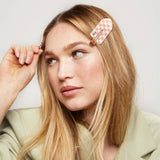 Recycled Plastic XL Creaseless Clips -Terracotta