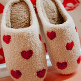 Slippers: Hearts All Over