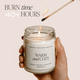 Moss and Amber 9 oz Soy Candle