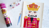 Nutcracker Paint by Number Kit - Red