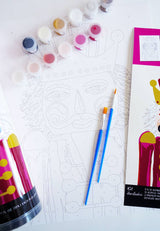 Nutcracker Paint by Number Kit - Red
