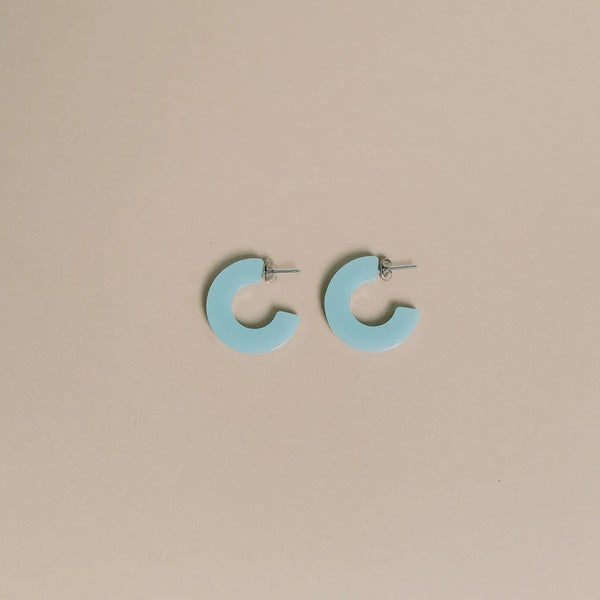 Ray Hoop In Cabo Earrings