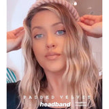 Padded Velvet Headband - Blush