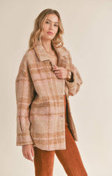 Lucy Plaid Coat