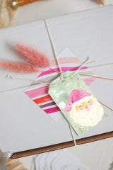 Santa Claus Gift Tag Set