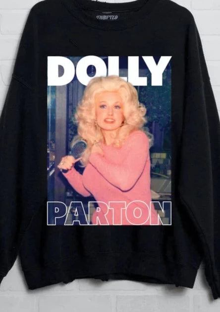Dolly in Pink Sweatshirt