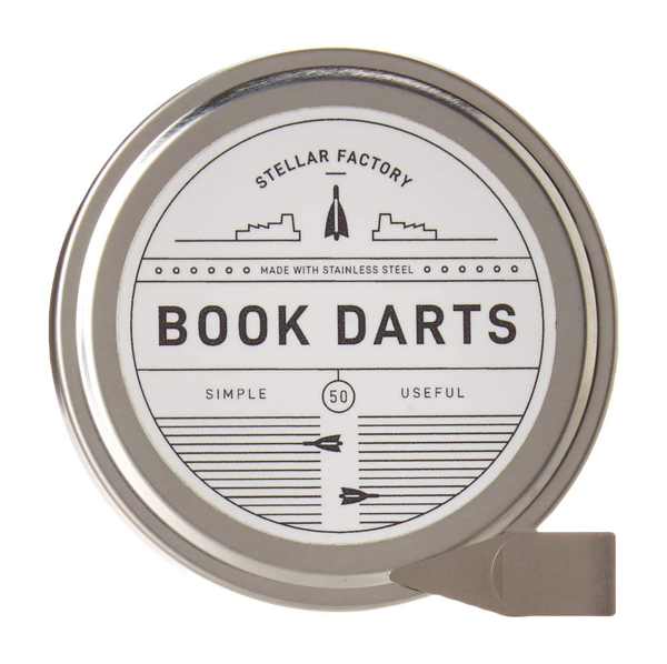 Book Darts: Stainless Steel Mini Bookmarks