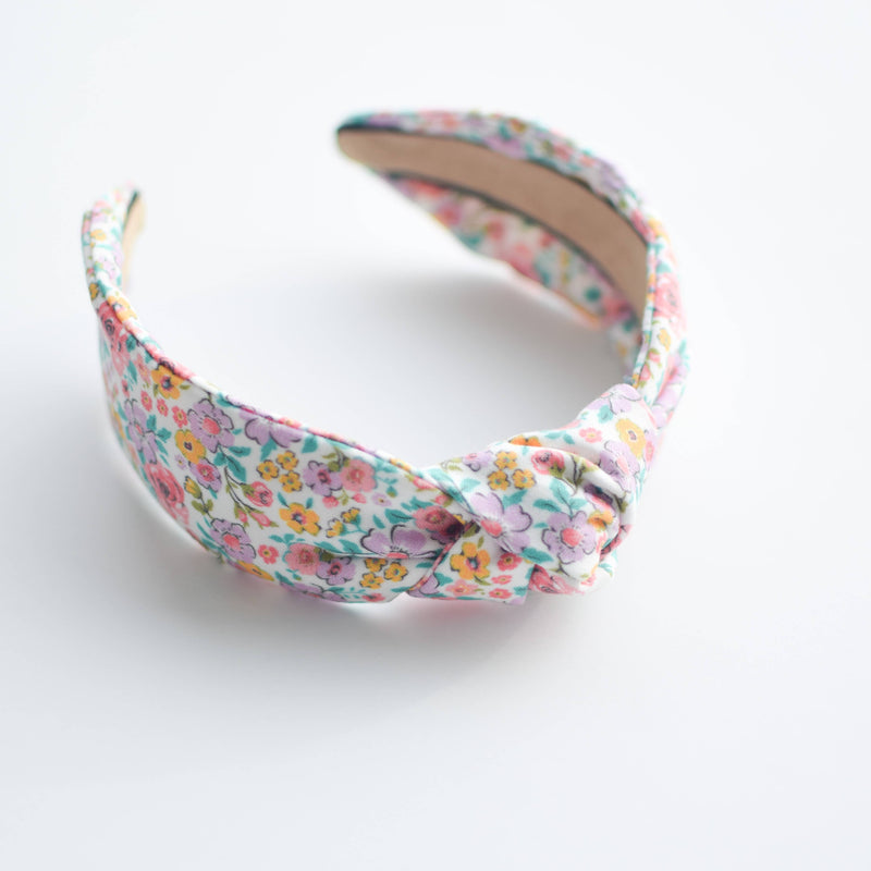 Knotted Women's Headband - Spring Floral Headband