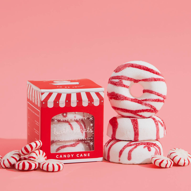Candy Cane Holiday Bath Treats
