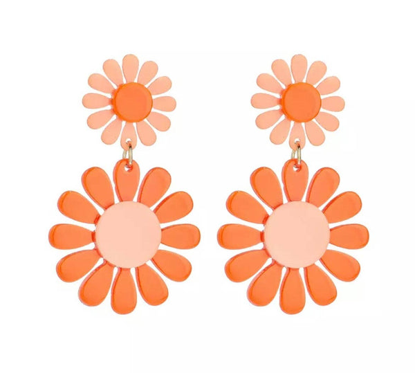 Emeldo - Fancy Flower Earrings