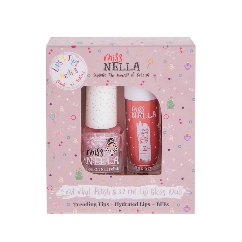 Besties Duo (Itsy Glitzy Hippo + Gloss Pink Secret)
