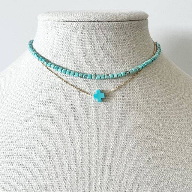 Not Your Mom's Turquoise Choker