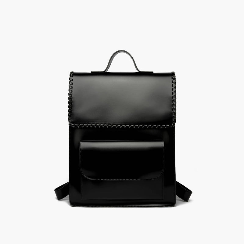 Roux Top Handle Backpack - Black