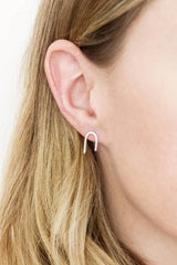Asymmetric Arc Earrings