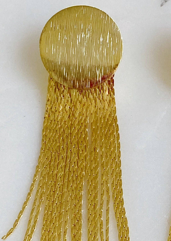 Dandy Chain Fringe Earrings