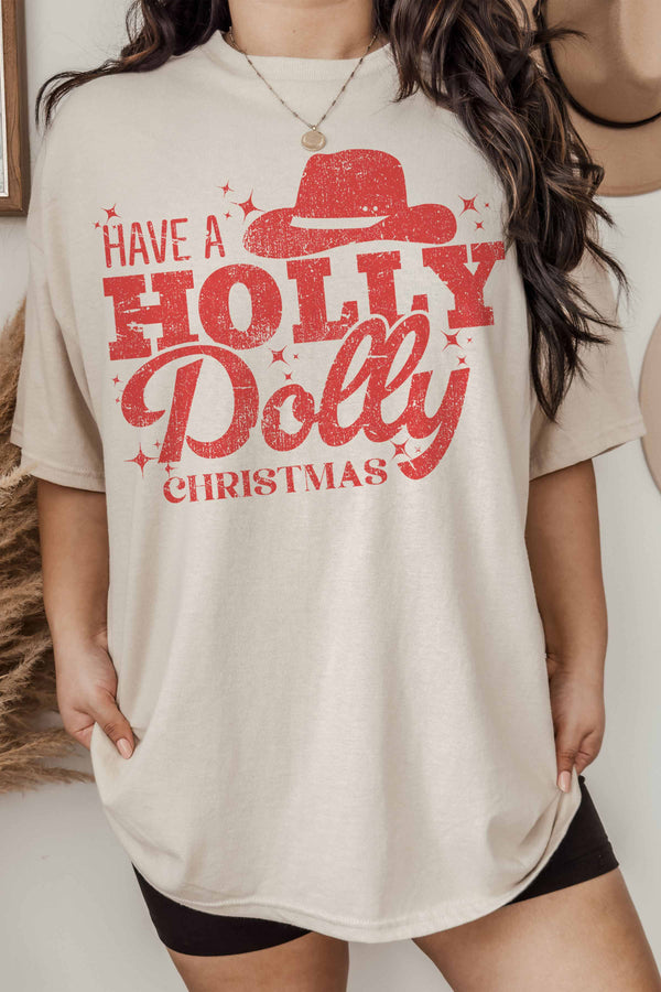 Holly Dolly Tee - Sand