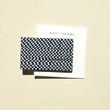 Flora Hair Clips - B+W Checkered