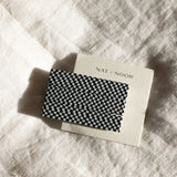 Flora Hair Clips - B+W Checkered
