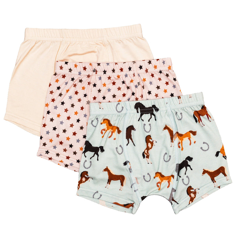 Western Horses and Stars Boxer Bundle