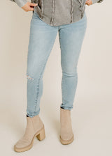 AUDREY MID RISE SKINNY - RADIATE
