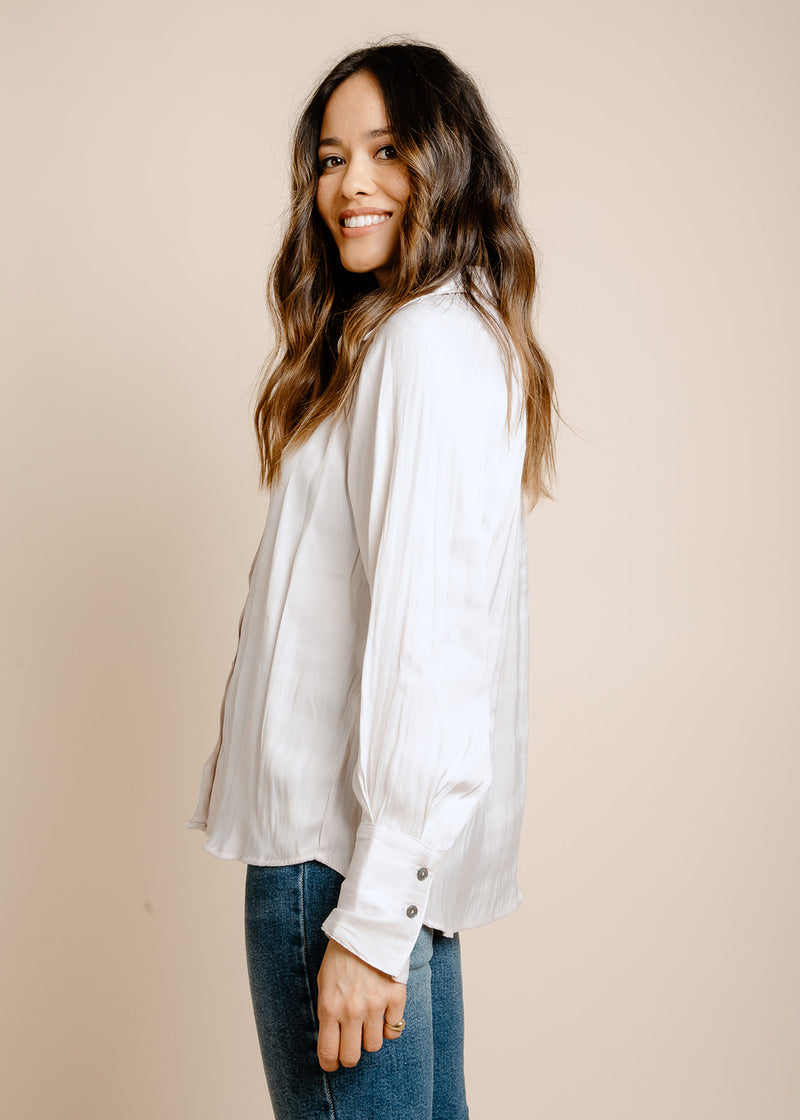 Carbey Blouse - Pearl