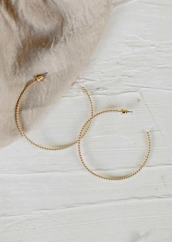 Charis Large Hoops