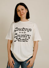 Cowboys + Country Music Tee