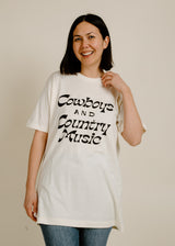 Cowboys + Country Music Tee