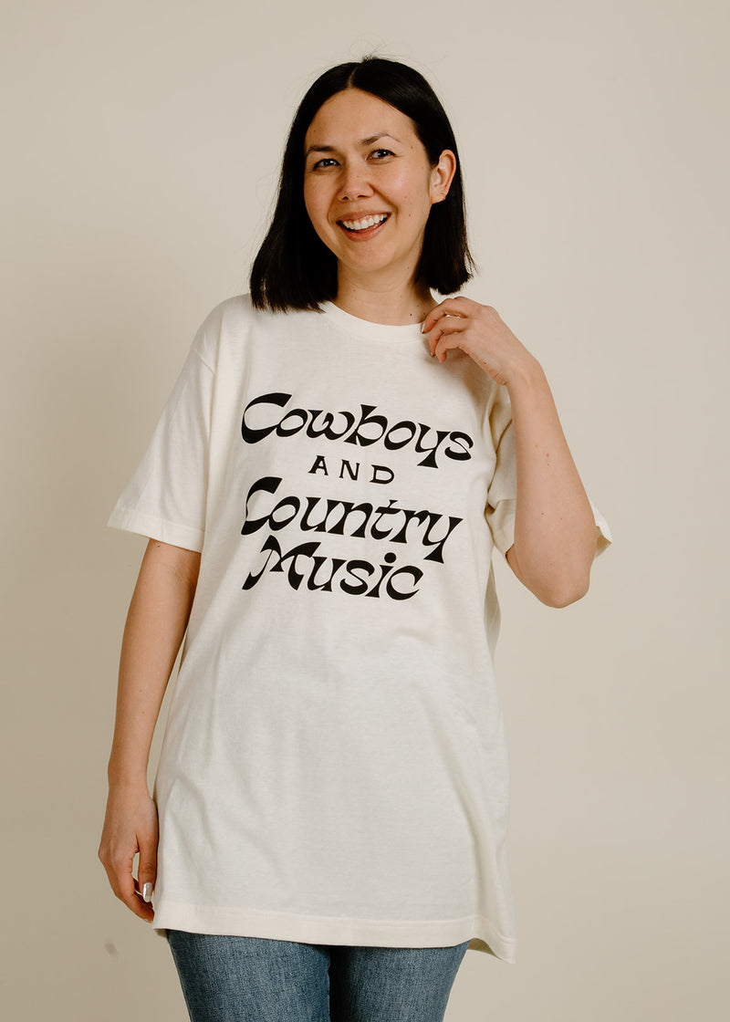 Cowboys + Country Music Tee