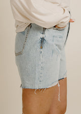 DEVIN HIGH RISE MOM CUT OFF - ST TROPEZ