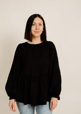 Fade Into It Top - Black