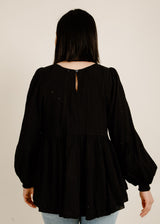 Fade Into It Top - Black