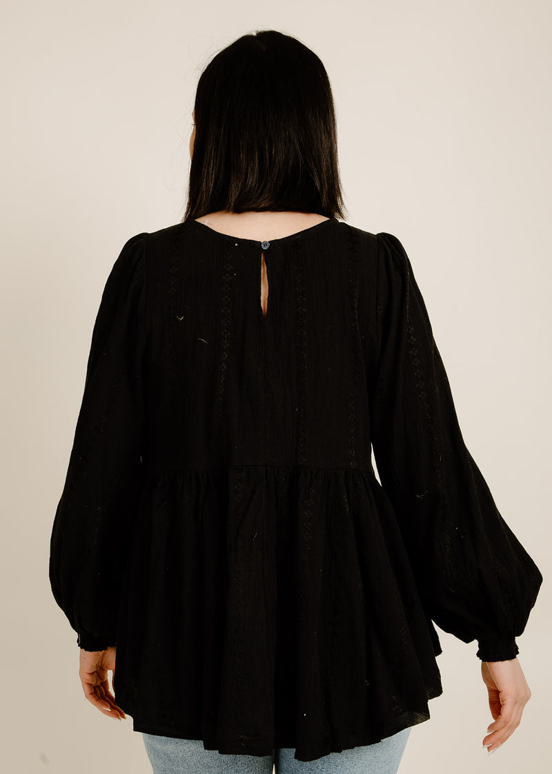 Fade Into It Top - Black
