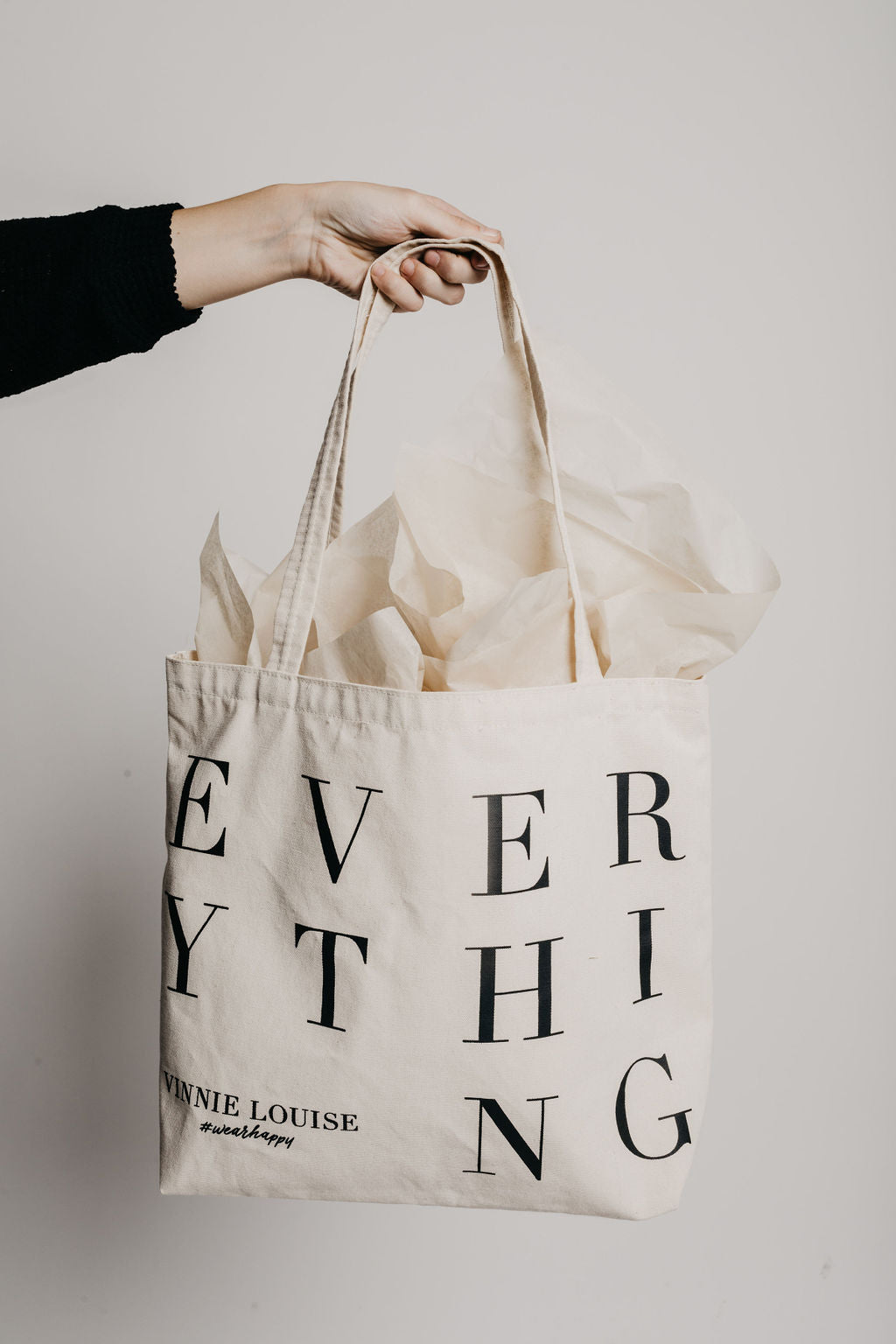 Canvas Tote Bag - Everything VL – Vinnie Louise