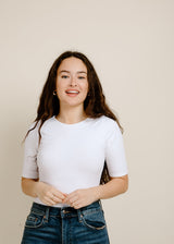 Keep It Cool Bodysuit - White