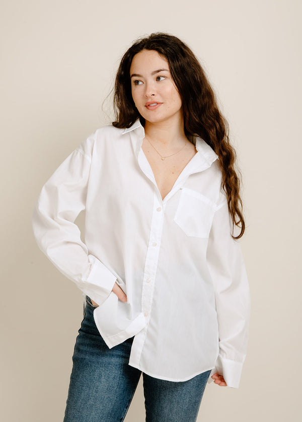 Lauren Button-Up - White