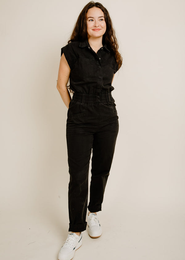 Rosie Jumpsuit - Fade to Black