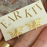 Ear Kit - Hayley Studs with Stella Plate