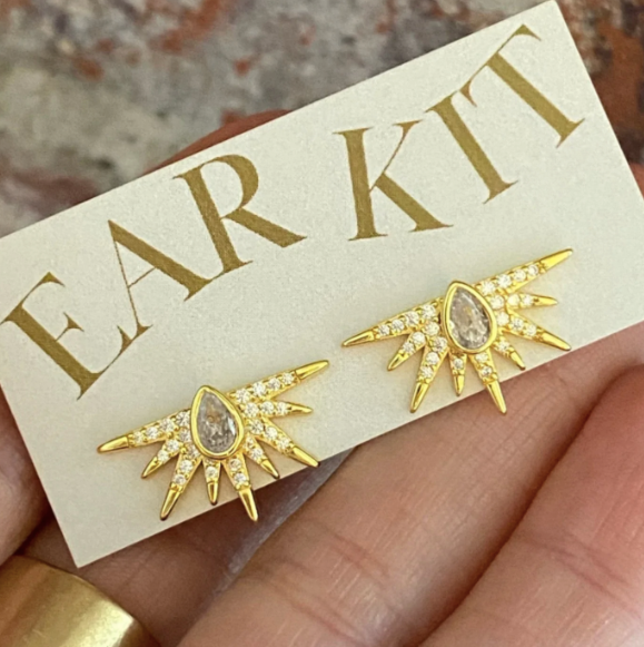 Ear Kit - Hayley Studs with Stella Plate