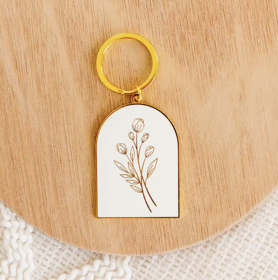 Keychain: Arch and Tulip