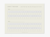 Notepad - Monthly Habit Tracker
