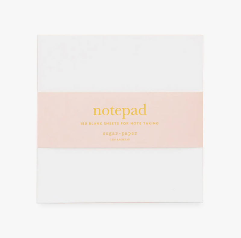 Notepad - Painted Pink