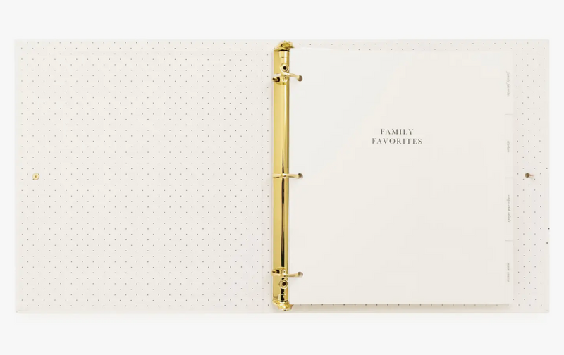 The Recipe Binder