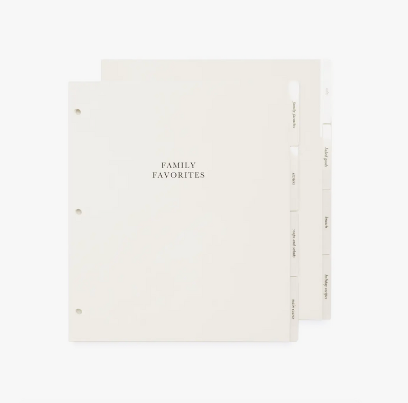 The Recipe Binder