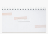 Notepad: Brushstroke Meal Planner