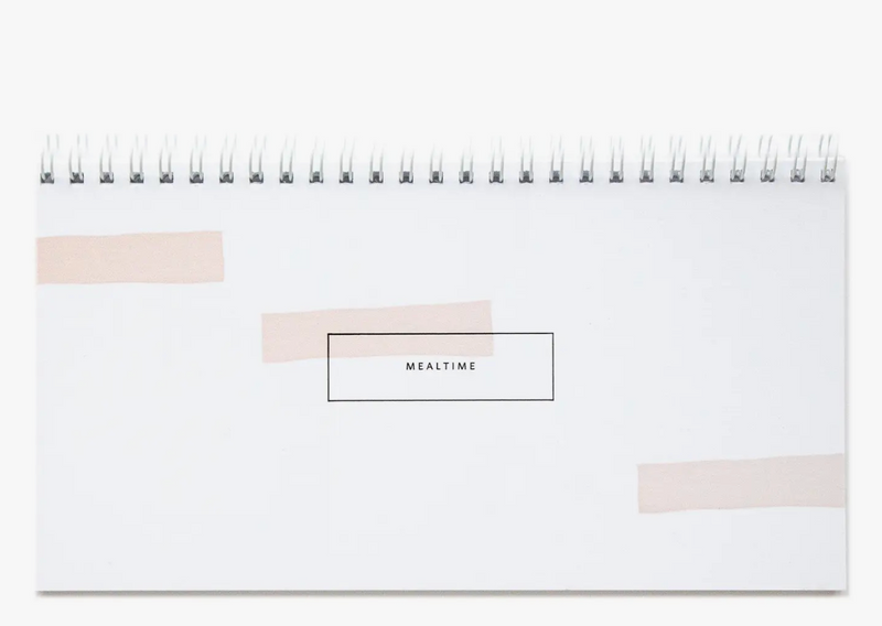 Notepad: Brushstroke Meal Planner
